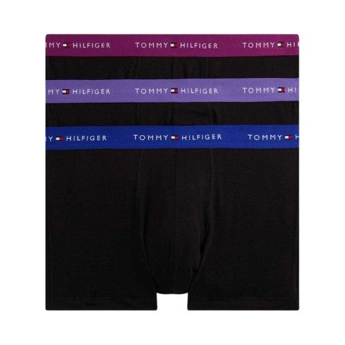 Front - Tommy Hilfiger Mens Cotton Blend Classic Boxer Shorts (Pack of 3)