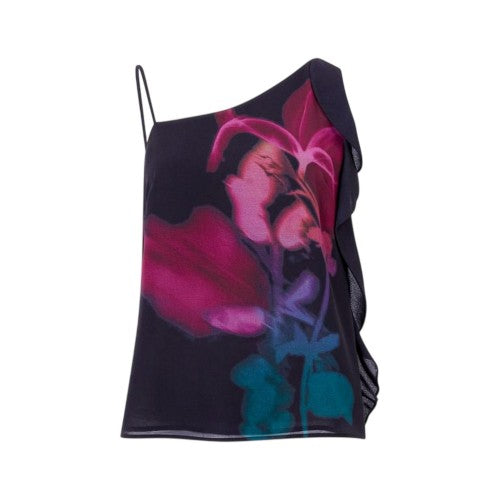Front - French Connection Womens/Ladies One Shoulder Tank Top