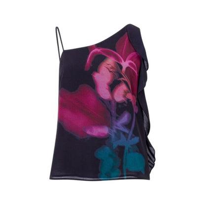 Front - French Connection Womens/Ladies One Shoulder Tank Top
