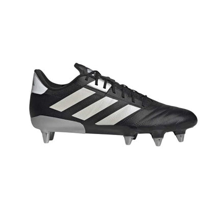 Front - Adidas Mens Kakari Elite Reinforced Toe Soft Ground Rugby Boots