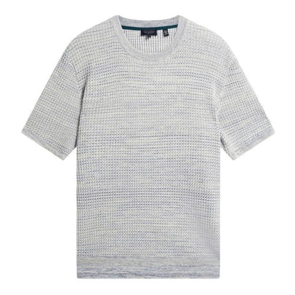 Front - Ted Baker Mens Textured Regular T-Shirt