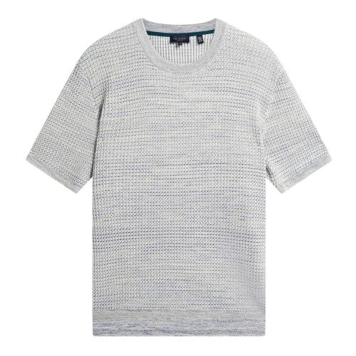 Front - Ted Baker Mens Textured Regular T-Shirt