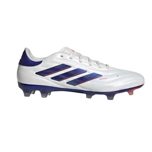 Front - Adidas Mens Copa Pure 2 Elite Leather Firm Ground Football Boots