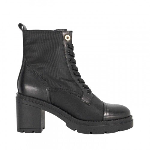 Front - Dune London Womens/Ladies Plotting Block Heel Ankle Boots
