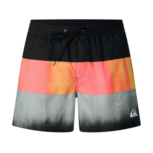 Front - Quiksilver Mens Colour Block Swim Shorts