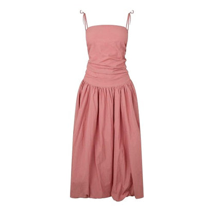Front - AmyLynn Womens/Ladies Peplum Midi Dress