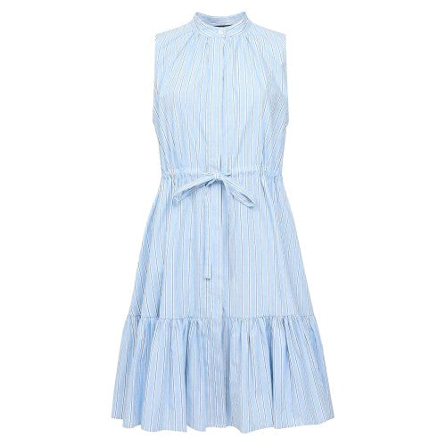 Front - French Connection Womens/Ladies Era Tiered High-Neck Dress