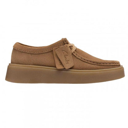Front - Clarks Womens/Ladies Torview Suede Shoes