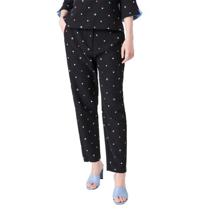 Front - Biba Womens/Ladies Polka Dot Trousers