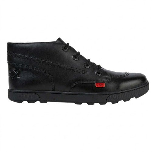 Front - Kickers Childrens/Kids Disley Hi Leather Ankle Boots