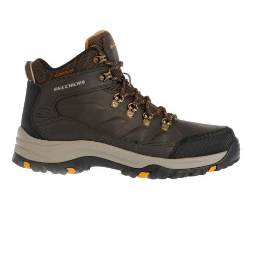 Front - Skechers Mens Relment Dagget Water Resistant Hiking Boots