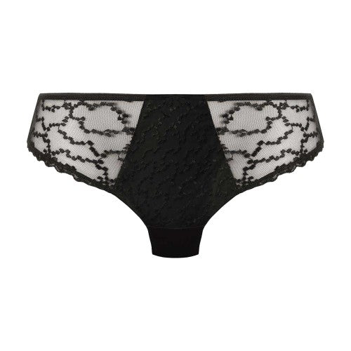 Front - Fantasie Womens/Ladies Geometric Lace Briefs