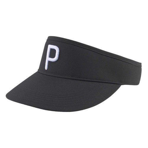 Front - Puma Embroidered Logo Golf Visor