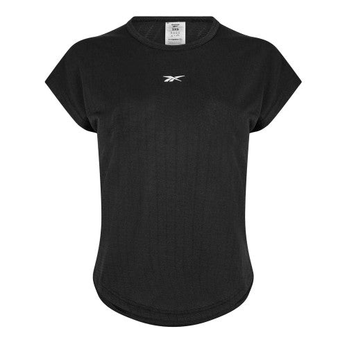 Front - Reebok Womens/Ladies Chest Logo T-Shirt