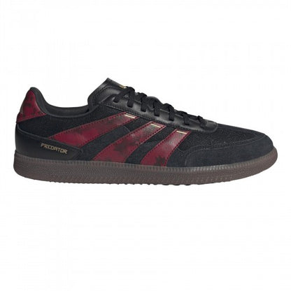 Front - Adidas Mens Predator Suede Indoor Football Trainers