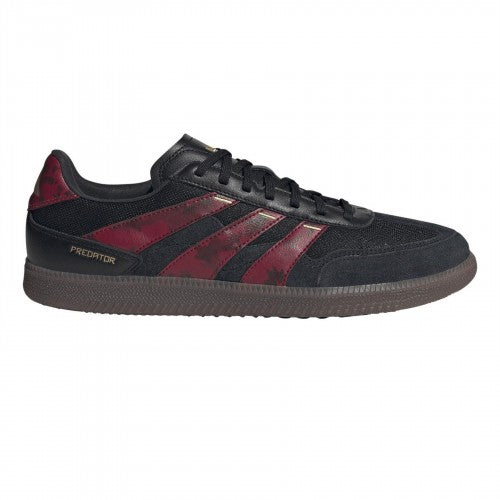 Front - Adidas Mens Predator Suede Indoor Football Trainers