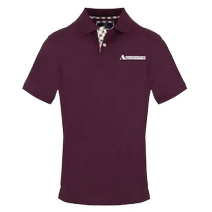 Front - Aquascutum Mens Collared Short-Sleeved Polo Shirt