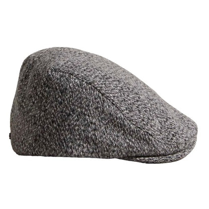 Front - Ted Baker Beniey Marl Flat Cap