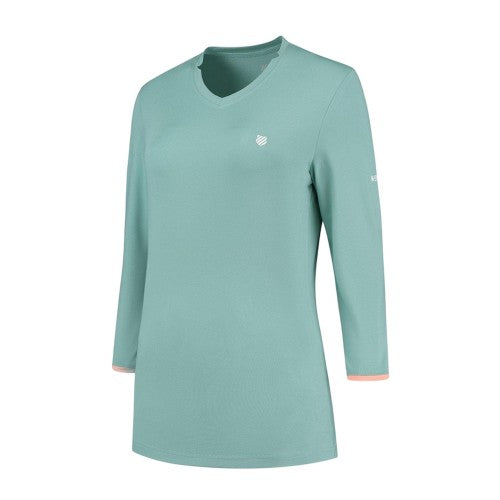Front - K-Swiss Womens/Ladies Hypercourt Logo Regular T-Shirt