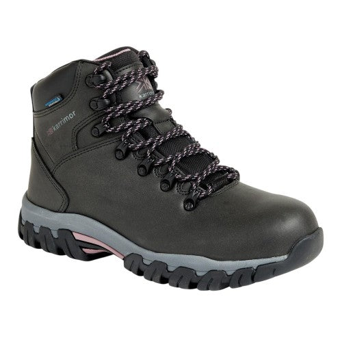 Front - Karrimor Womens/Ladies Mendip Leather Hiking Boots