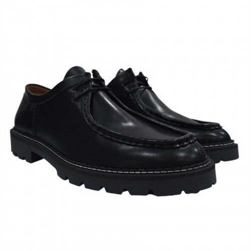 Front - Nicholas Deakins Mens Full Grain Leather Derby Shoes