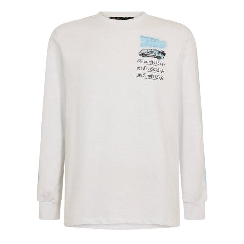 Front - Back To The Future Mens Criminal Damage T-Shirt