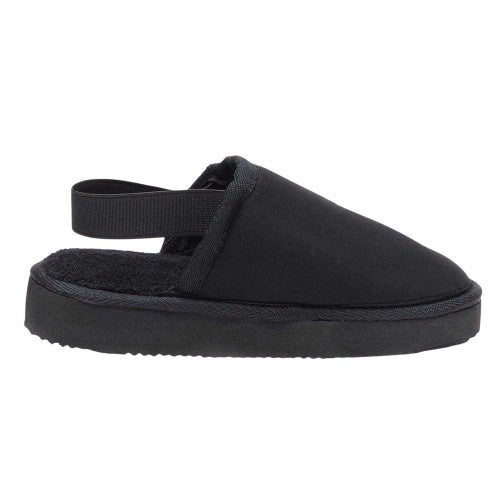 Front - Be You Boys Leather Flat Mule Slippers