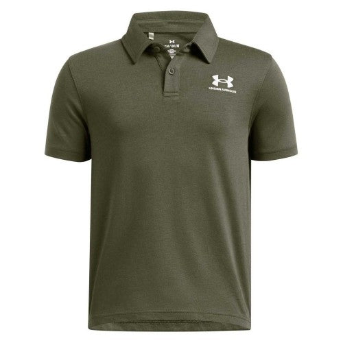 Front - Under Armour Childrens/Kids Icon Regular Short-Sleeved Polo Shirt