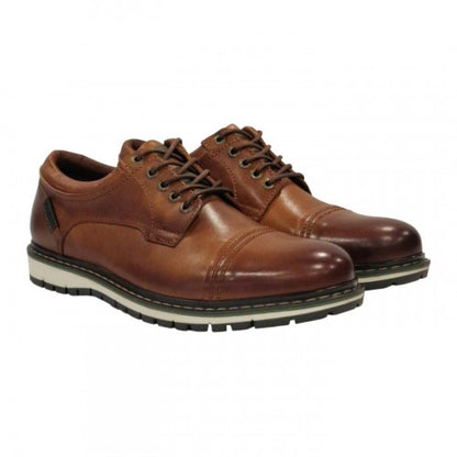 Front - Firetrap Mens Aubin Leather Shoes