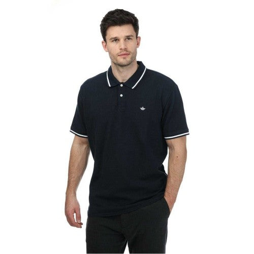 Front - Dockers Mens Regular Short-Sleeved Polo Shirt
