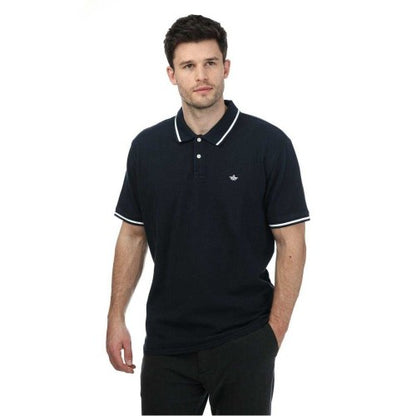 Front - Dockers Mens Regular Short-Sleeved Polo Shirt