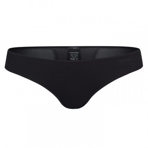 Front - Calvin Klein Womens/Ladies Sheer Bikini Bottoms