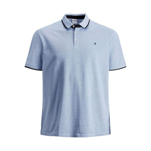 Front - Jack And Jones Mens Paulos Pique Plus Polo Shirt