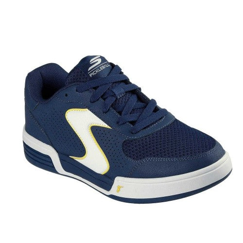 Front - Skechers Mens Padel Leather Court Trainers