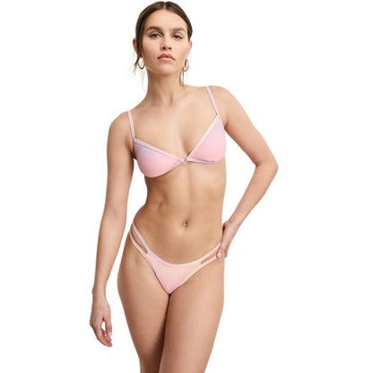 Front - Good American Womens/Ladies Boomerang Low Rise Bikini Bottoms
