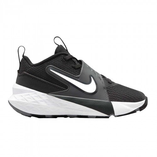 Front - Nike Childrens/Kids Team Hustle D Basketball Trainers