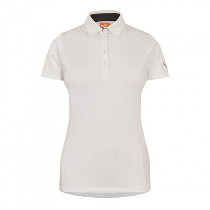 Front - Puma Womens/Ladies Logo Polyester Polo Shirt