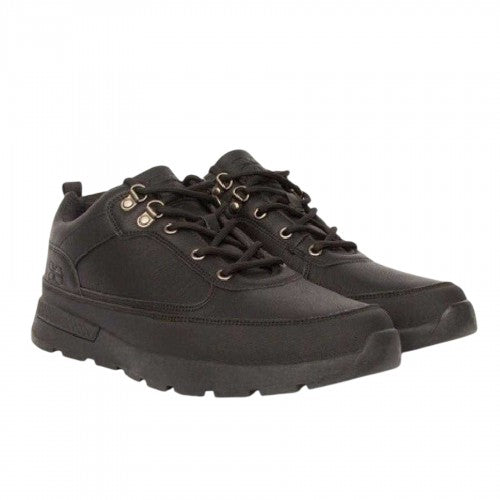 Front - Crosshatch Mens Banbury Logo Boots