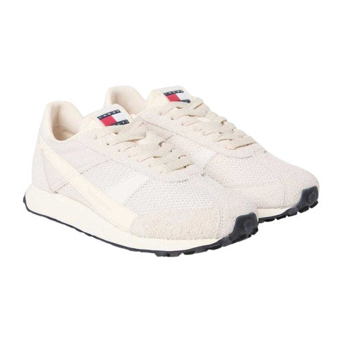 Front - Tommy Jeans Womens/Ladies Retro Suede Trainers