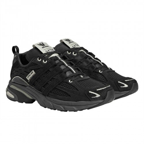 Front - Adidas Mens Song For The Mute Leather Cushioned Trainers