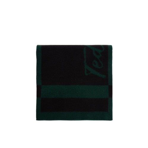 Front - Ted Baker Lettering Knitted Reversible Scarf