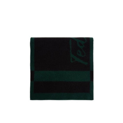 Front - Ted Baker Lettering Knitted Reversible Scarf