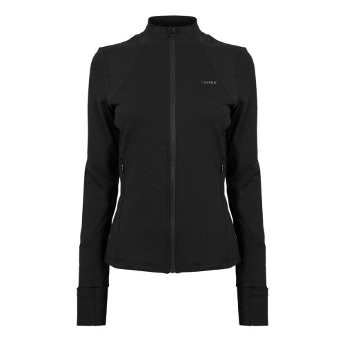 Front - USA Pro Womens/Ladies Core Fitness Track Top