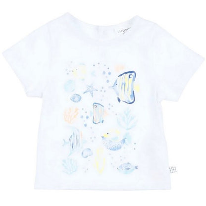 Front - Carrement Beau Childrens/Kids Fish T-Shirt