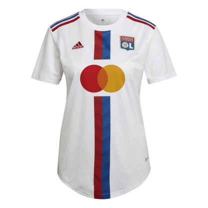 Front - Adidas Womens/Ladies Olympique Lyonnais T-Shirt