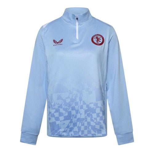 Front - Castore Womens/Ladies Aston Martin  Long-Sleeved Drill Top