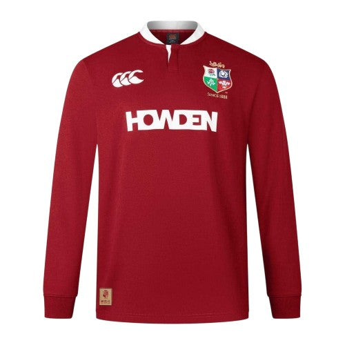 Front - Canterbury Unisex Adult Long-Sleeved Rugby Shirt