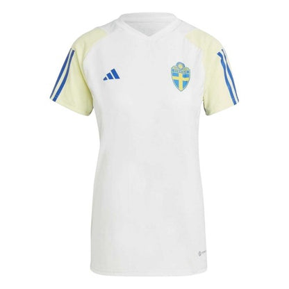 Front - Adidas Womens/Ladies Sweden FA Jersey