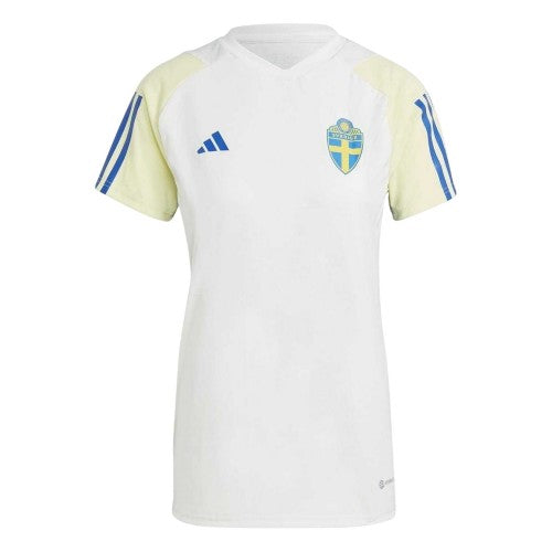 Front - Adidas Womens/Ladies Sweden FA Jersey