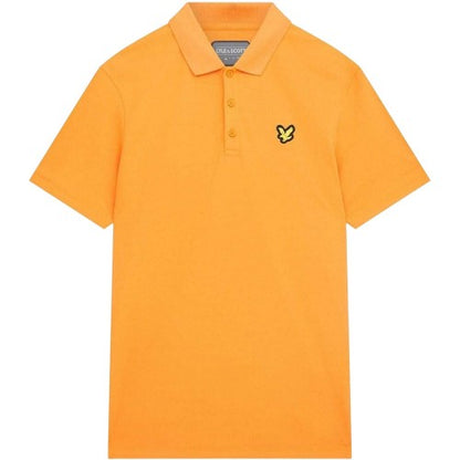 Front - Lyle & Scott Mens Tech Logo Athletic Polo Shirt